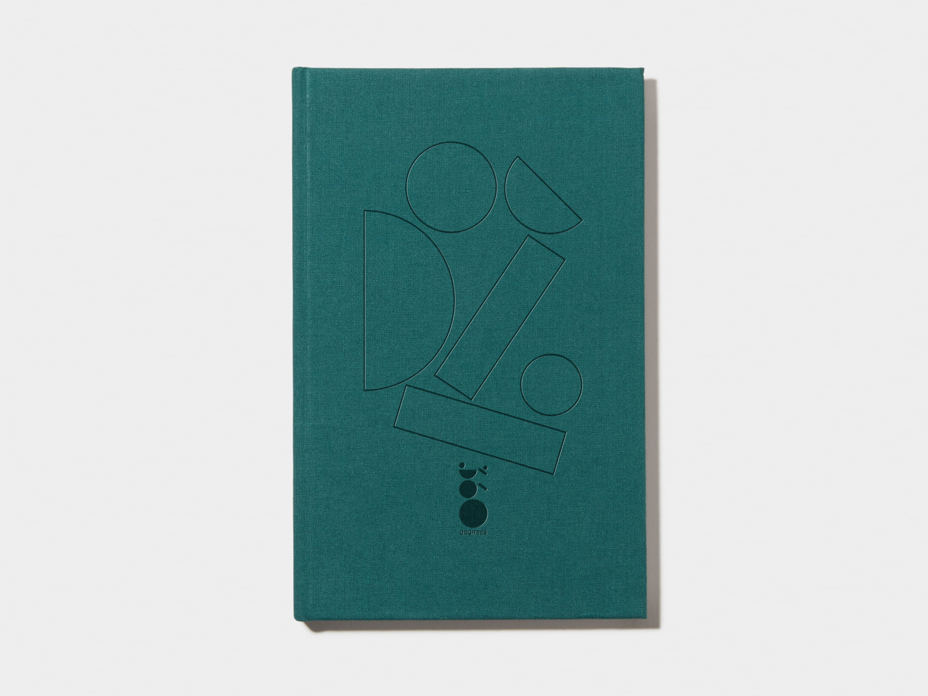 Alpine Green Hardcover Notebook with Blind Deboss 