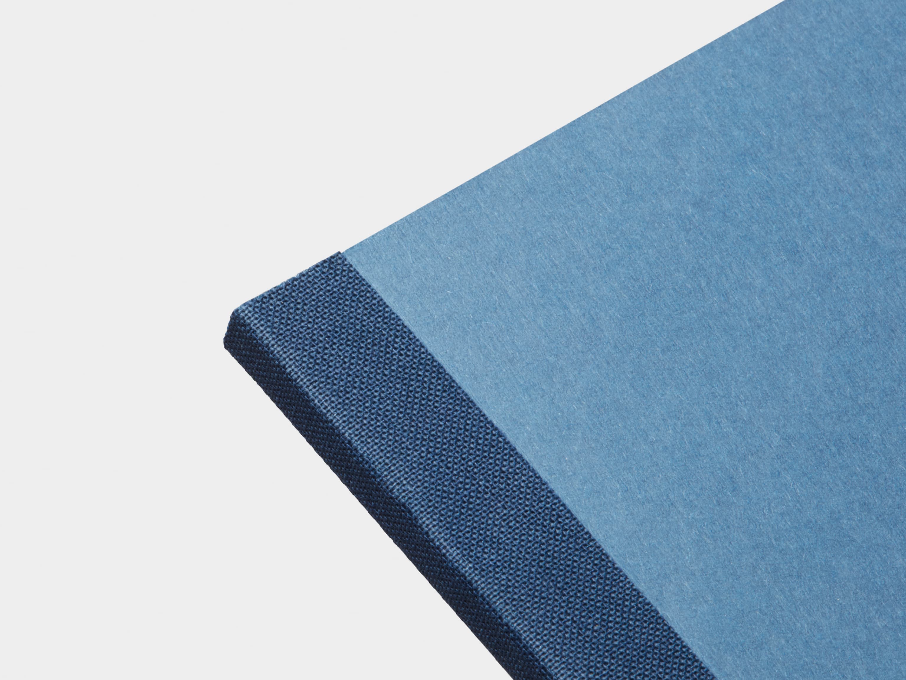 Blue Tape Bound Notebook in A6 