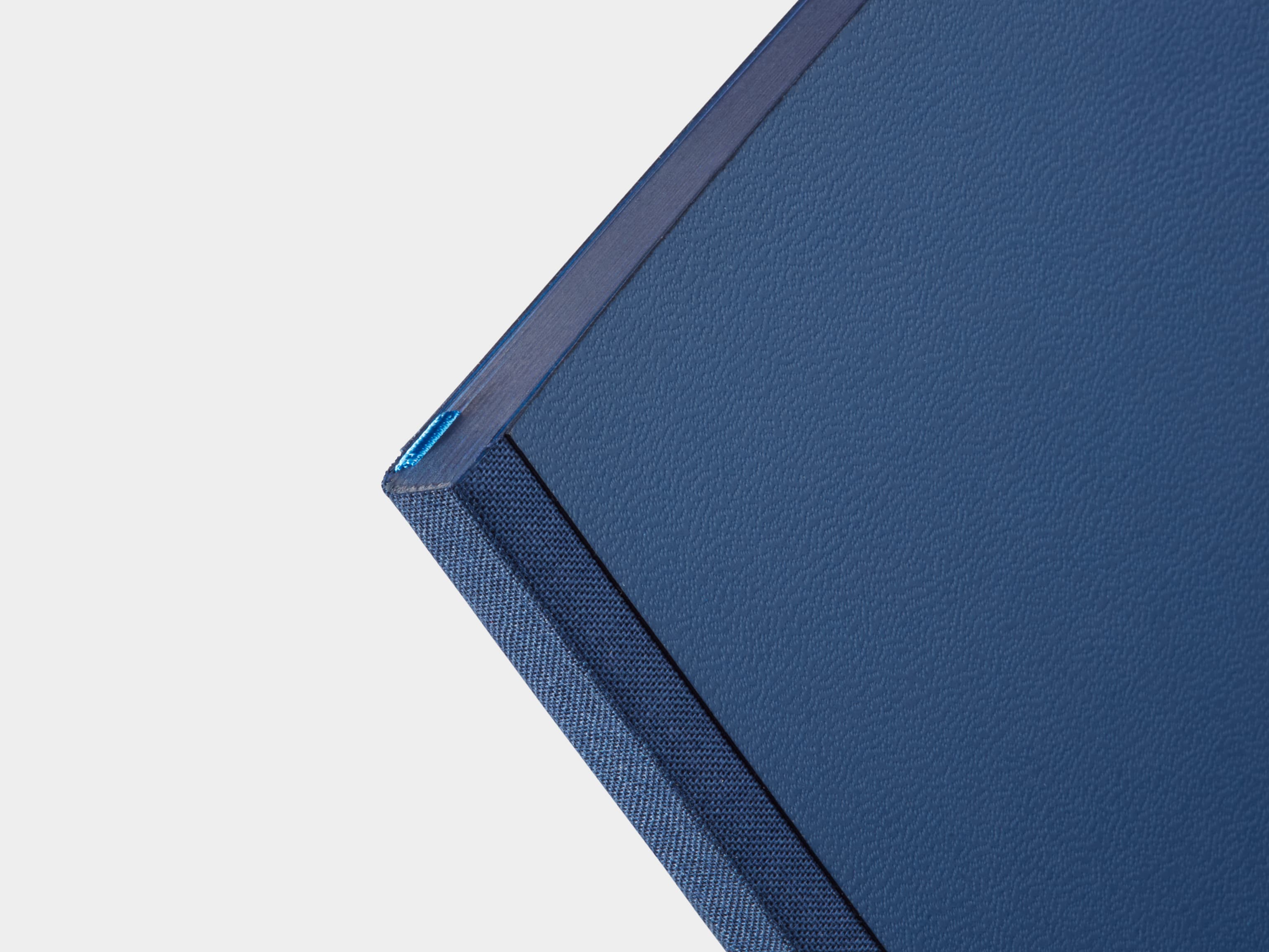 Edge of the Midnight Blue MOO Softcover Notebook